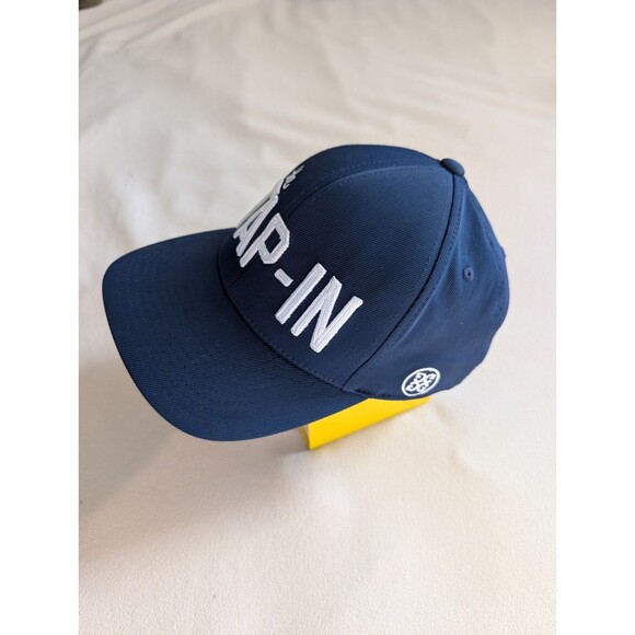 G/FORE ‘the Tap In’ Bandon Dunes Pacific Navy Snapback Logo Golf Hat Happy - Picture 3 of 7